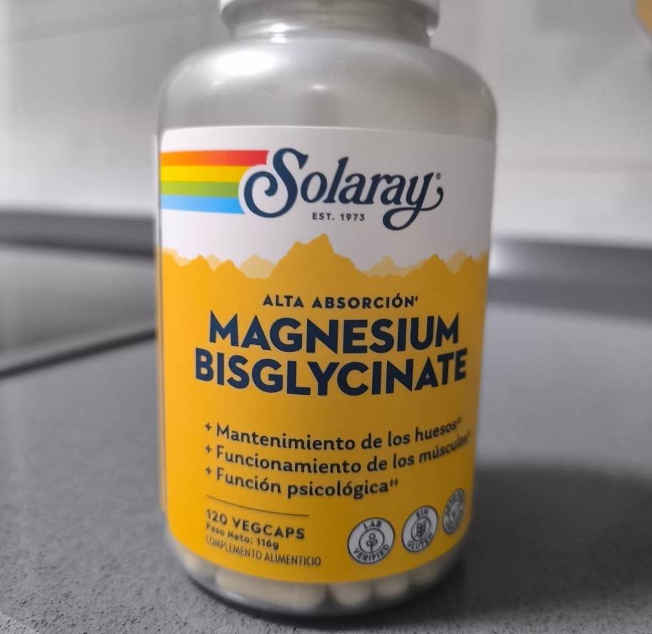 Reseña Solaray Magnesio Bisglycinato
